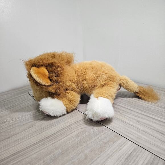 Tyco 1994 Kitty Kitty Jungle Lion Plush Stuffed Animal Purring Rattle Sound - Picture 4 of 9